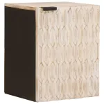Dulap Suspendat pentru Baie cu raft cu ușă Alb 38 x 33 x 48 cm GartenMobel Dekor