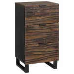 Bufet cu sertar Maro 40 x 33 x 75 cm Lemn masiv de mango GartenMobel Dekor