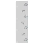 Jaluzelă de duș 60x240 cm lățime material 56 cm GartenMobel Dekor