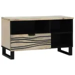 Unități TV cu sertar Alb 80 x 33 x 46 cm Lemn compozit GartenMobel Dekor