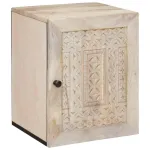 Dulap de Baie cu depozitare Alb 38 x 33 x 48 cm Lemn compozit GartenMobel Dekor