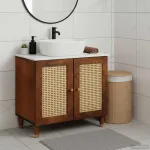 Dulap de chiuvetă cu raft Maro 62 x 33 x 58 cm Lemn compozit GartenMobel Dekor