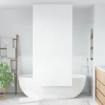 Jaluzea cu rolă de duș 90x240 cm lățime material 86 cm GartenMobel Dekor