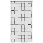 Jaluzea cu role de duș cu casetă 120x240cm lățime material 116cm GartenMobel Dekor