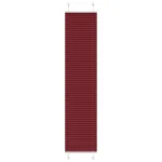 Jaluză plisată Bordeaux Roșu 50x200 cm Lățime țesătură 49,4 cm GartenMobel Dekor