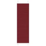 Jaluză plisată Bordeaux Roșu 55x200 cm Lățime țesătură 54,4 cm GartenMobel Dekor