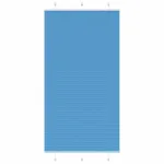Jaluzea plisată Albastru 105x200 cm Lățime țesătură 104,4 cm GartenMobel Dekor