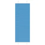 Jaluzea plisată Albastru 70x200 cm Lățime țesătură 69,4 cm GartenMobel Dekor