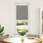 Jaluzea plisată Antracit 45x100 cm Lățime țesătură 44,4 cm GartenMobel Dekor