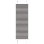 Jaluzea plisată Antracit 45x150 cm Lățime țesătură 44,4 cm GartenMobel Dekor