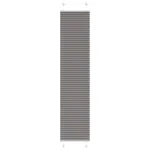 Jaluzea plisată Antracit 45x200 cm Lățime țesătură 44,4 cm GartenMobel Dekor