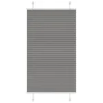 Jaluzea plisată Antracit 70x150 cm Lățime țesătură 69,4 cm GartenMobel Dekor