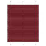 Jaluzea plisată Bordeaux Roșu 105x150 cm Lățime țesătură 104,4cm GartenMobel Dekor