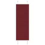 Jaluzea plisată Bordeaux Roșu 40x150 cm Lățime țesătură GartenMobel Dekor