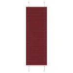 Jaluzea plisată Bordeaux Roșu 45x150 cm Lățime țesătură GartenMobel Dekor