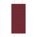 Jaluzea plisată Bordeaux Roșu 60x100 cm Lățime țesătură 59,4 cm GartenMobel Dekor