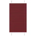 Jaluzea plisată Bordeaux Roșu 70x150 cm Lățime țesătură 69,4 cm GartenMobel Dekor