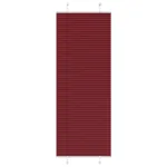 Jaluză plisată Bordeaux Roșu 80x200 cm Lățime țesătură 79,4 cm GartenMobel Dekor