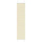 Jaluză plisată Crem 45x200 cm Lățime țesătură 44,4 cm GartenMobel Dekor