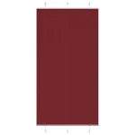 Jaluzea plisată Bordeaux Roșu 110x200 cm Lățime țesătură GartenMobel Dekor