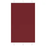 Jaluzea plisată Bordeaux Roșu 120x200 cm Lățime țesătură GartenMobel Dekor