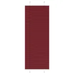 Jaluzea plisată Bordeaux Roșu 70x200 cm Lățime țesătură 69,4 cm GartenMobel Dekor