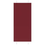 Jaluzea plisată Bordeaux Roșu 90x200 cm Lățime țesătură 89,4 cm GartenMobel Dekor