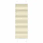 Jaluzea plisată Crem 50x150 cm Lățime țesătură 49,4 cm GartenMobel Dekor