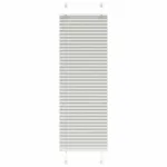 Jaluzea plisată gri deschis 45x100 cm Lățime țesătură 44,4 cm GartenMobel Dekor