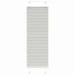 Jaluzea plisată gri deschis 50x100 cm Lățime țesătură 49,4 cm GartenMobel Dekor