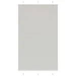 Jaluzea plisată gri deschis 115x200 cm Lățime țesătură 114,4 cm GartenMobel Dekor