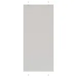 Jaluzea plisată gri deschis 90x200cm Lățime țesătură 89,4 cm GartenMobel Dekor