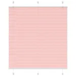 Jaluzea plisată roz 115x100 cm Lățime țesătură 114,4 cm GartenMobel Dekor