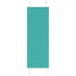 Jaluzea plisată verde petrol 40x100 cm Lățime țesătură 39,4 cm GartenMobel Dekor