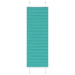 Jaluzea plisată verde petrol 45x150 cm Lățime țesătură 44,4 cm GartenMobel Dekor
