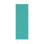 Jaluzea plisată verde petrol 50x150 cm Lățime țesătură 49,4 cm GartenMobel Dekor