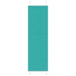 Jaluzea plisată verde petrol 55x200 cm Lățime țesătură 54,4 cm GartenMobel Dekor