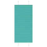 Jaluzea plisată verde petrol 65x150 cm Lățime țesătură 64,4 cm GartenMobel Dekor
