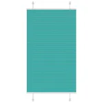 Jaluzea plisată verde petrol 70x100 cm Lățime țesătură 69,4 cm GartenMobel Dekor