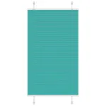 Jaluzea plisată verde petrol 70x150 cm Lățime țesătură 69,4 cm GartenMobel Dekor