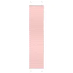 Jaluzea plisată roz 45x200 cm Lățime țesătură 44,4cm poliester GartenMobel Dekor