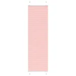 Jaluzea plisată roz 65x200 cm Lățime țesătură 64,4cm poliester GartenMobel Dekor