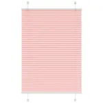 Jaluzea plisată roz 95x150 cm Lățime țesătură 94,4cm poliester GartenMobel Dekor