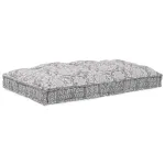 Perna pentru canapea pe palet Gri deschis 120 x 80 x 12 cm GartenMobel Dekor
