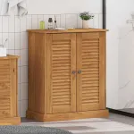 Dulap de Baie cu raft VIGO Maro și Maro Miere 68 x 34 x 80 cm GartenMobel Dekor