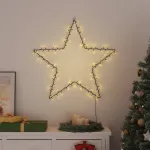 Lumini de Crăciun Siluetă de ren 115 LED-uri alb cald GartenMobel Dekor