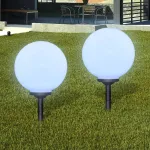 Lămpi de exterior pentru alei LED 2 buc. 30 cm, cu țăruș de sol GartenMobel Dekor