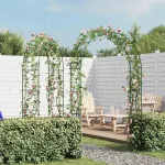 Pergolă arcuită pentru grădină, 2 buc GartenMobel Dekor