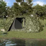 Cort de pescuit cu acoperiș Camuflaj 514 x 465 x 187 cm GartenMobel Dekor