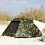 Cort de pescuit pentru 3 persoane, camuflaj, rezistent la apă GartenMobel Dekor